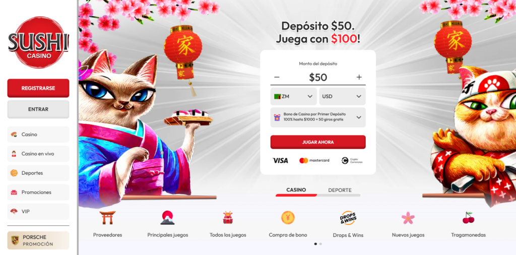 Sushi casino review